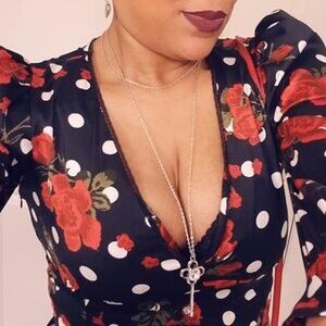 Zara Kiss from a Rose Blouse